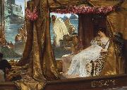 The Meeting of Antony and Cleopatra (mk23) Alma-Tadema, Sir Lawrence